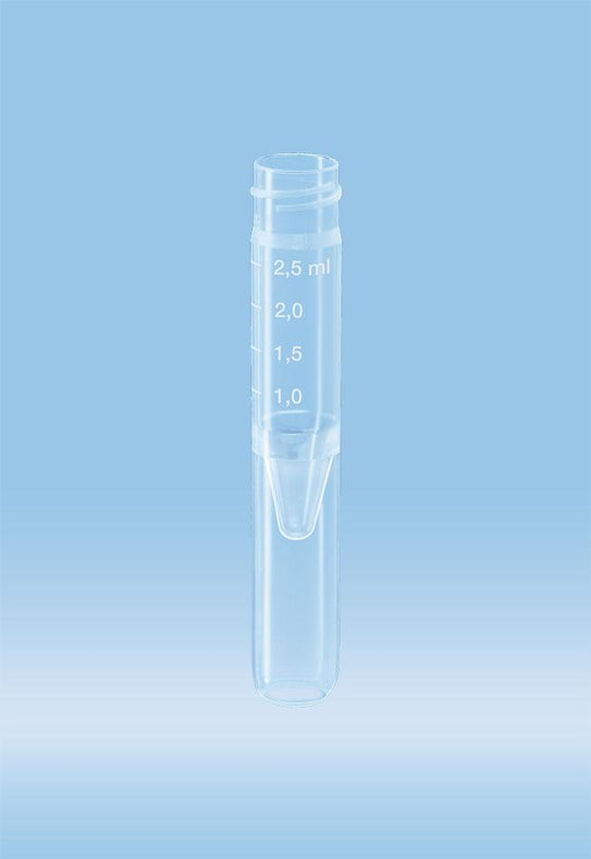 Sarstedt Inc Rounded False Bottom Tubes 60.614.010 - 2000.0 Each