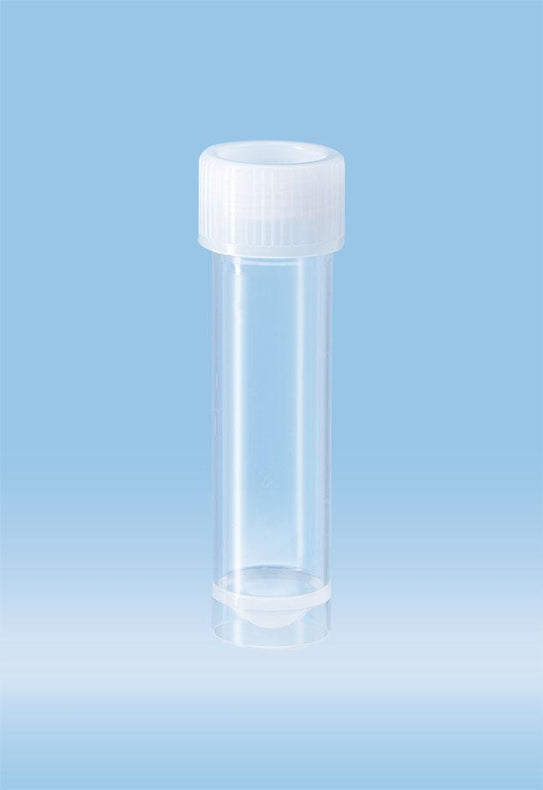SARSTEDT INC 15ml 76x20mm Conical Base Tube with Screw Cap 60.732.001 500 Pack - MDL-SAR60732001