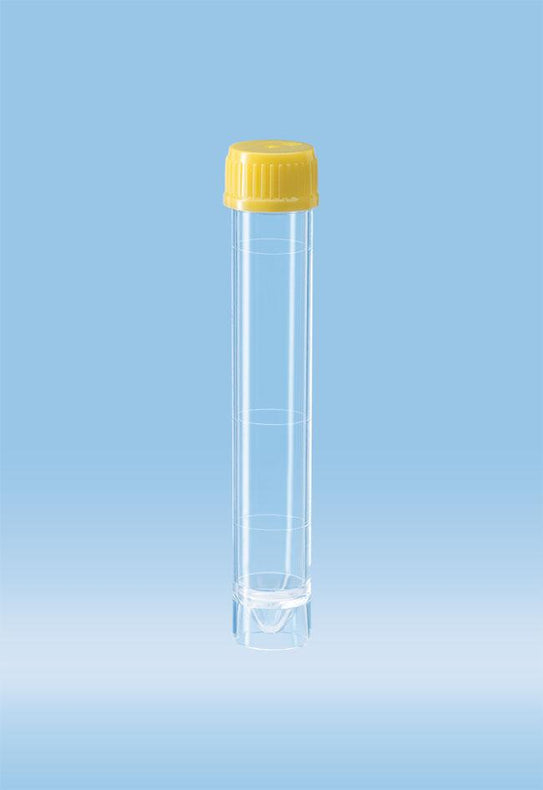 SARSTEDT INC 10ml Conical Base Tube with Screw Cap 60.9921.829 1000 Pack - MDL-SAR609921829
