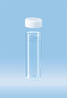 SARSTEDT INC Flat Base Polycarbonate/Polystyrene Tubes with Screw Cap 60.9922.221 1000 Pack - MDL-SAR609922221
