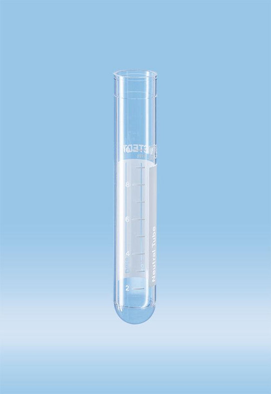 Sarstedt Inc 13ml 95x16mm Round Bottom Push Cap PS Tube 62.492 1000.0 Pack-MDL-SAR62492