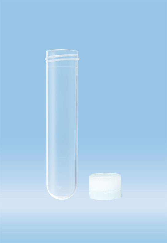SARSTEDT INC 10ml PP Round Base Tubes with Screw Cap 62.506.004 1000 Pack-MDL-SAR62506004