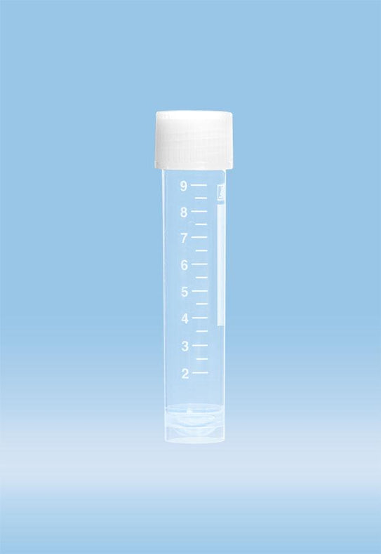Sarstedt Sterile Skirted BaseWithScrew cap Tube, Sc, 79X16MM, Round / Skirt, Pp, Gwb, Str - SAR62551201