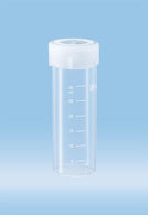 SARSTEDT INC Flat Bottom Polypropylene 40 mL Tube with Screw Cap 62.555.001 450 Pack - MDL-SAR62555001