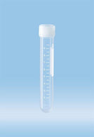 Sarstedt Inc 10ml 92x15.3mm Round Base with Screw Cap Tube 62.610.201 500.0 Pack-MDL-SAR62610201
