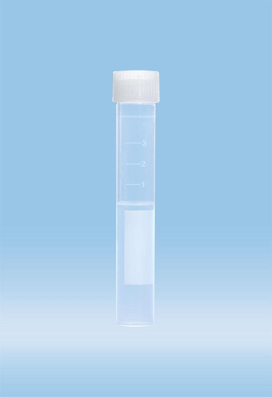 Flat False Bottom Tube WithCap - 62.611 - 1000 Each - MDL-SAR62611