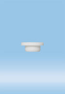 Sarstedt Micro Cap, Push, LDPE, for 11.5-12 mm Tubes, White - SAR65108