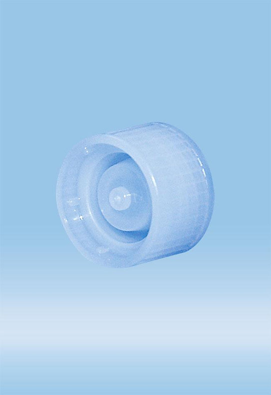 Sarstedt HD-PE Cap, Screw, for S-Monovette 15.3MM Tube - SAR65645