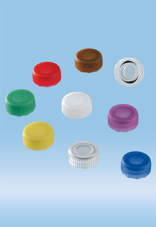 SARSTEDT INC Screw Caps for Microtubes 65.716.999 10000 Pack - MDL-SAR65716999