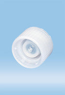 Sarstedt HD-PE Cap, Screw, for Tube 15.3MM, Neutral - SAR65729300