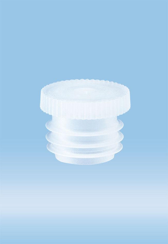 SARSTEDT INC 13mm Push Flat Cap Closures 65.818 10000 Pack-MDL-SAR65818
