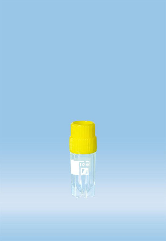 SARSTEDT INC Sterile CryoPure Polypropylene Tubes with Quick-Seal Screw Caps 72.377.004 2000 Pack-MDL-SAR72377004