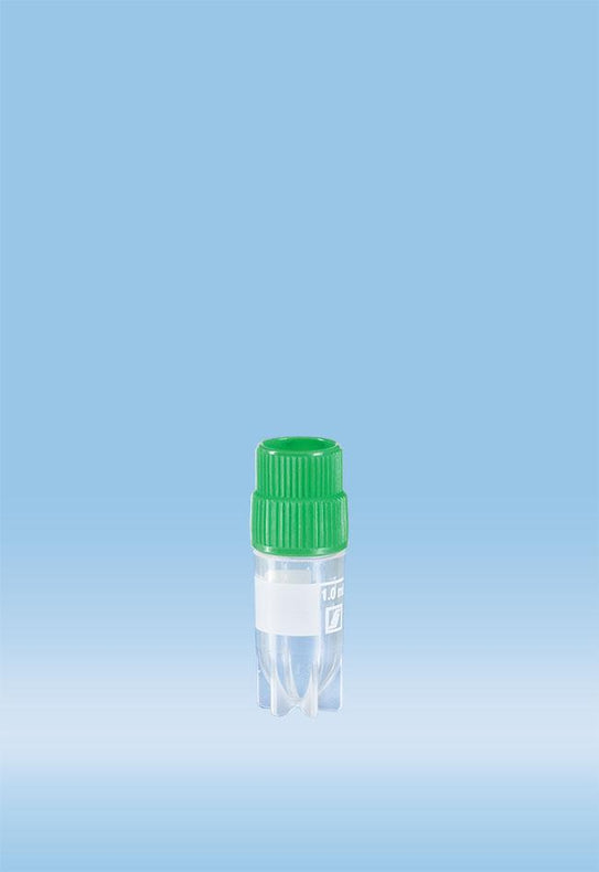SARSTEDT INC Sterile CryoPure Polypropylene Tubes with Quick-Seal Screw Caps 72.377.005 2000 Pack - MDL-SAR72377005
