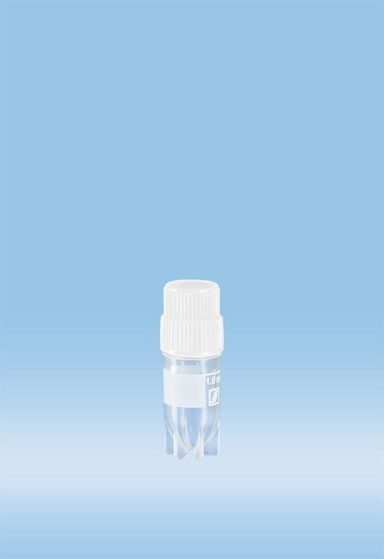 SARSTEDT INC Sterile CryoPure Polypropylene Tubes with Quick-Seal Screw Caps 72.377 2000 Pack-MDL-SAR72377