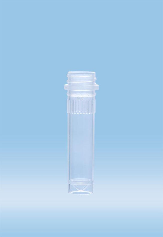 Sarstedt Micro Tube without Screw Cap, 2 mL, Polypropylene, Conical Base with Skirted Base - SAR72609