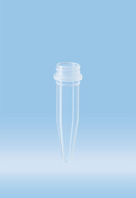 Sarstedt Type E-G Micro Tube, Sc, 1.5ML, No Knurls No Cap - SAR72687