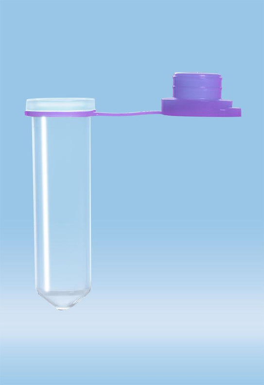2ml Microtube with LDPE Push Cap - 72.689.006 - 5000 Pack - MDL-SAR72689006