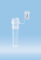 Sarstedt Type I Micro Tubes Polypropylene Microtube, Conical / Skirt Base with Looped Screw Cap, 2 mL - SAR72694100