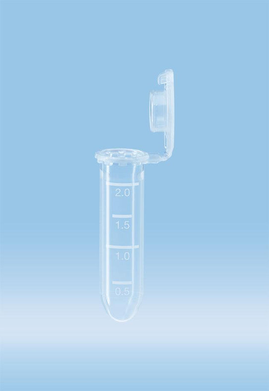 Sarstedt Safe Seal MicroTube Micro Tube, 2ML, Safeseal, Pp, Grad, Bio, St - SAR72695201