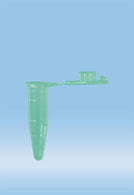 Sarstedt Safe Seal MicroTube Micro Tube, 0.5ML, Pp, Safeseal, Green - SAR72704005