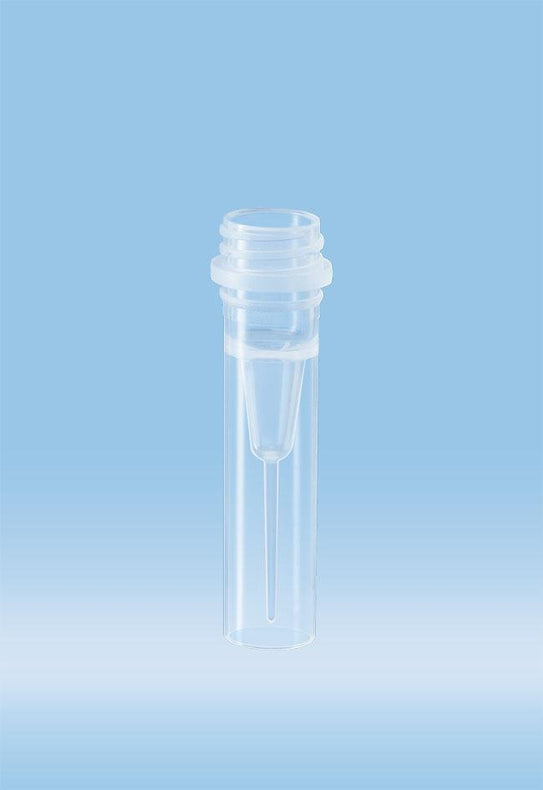 Sarstedt Type E-G Micro Tube, 0.5ML, No Knurl, Sc, No Cap - SAR72785