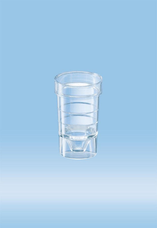 Sarstedt Autoanalyzer Sample Tube, Skirted, Conical Bottom, Polystyrene, 1.5 mL - SAR73641