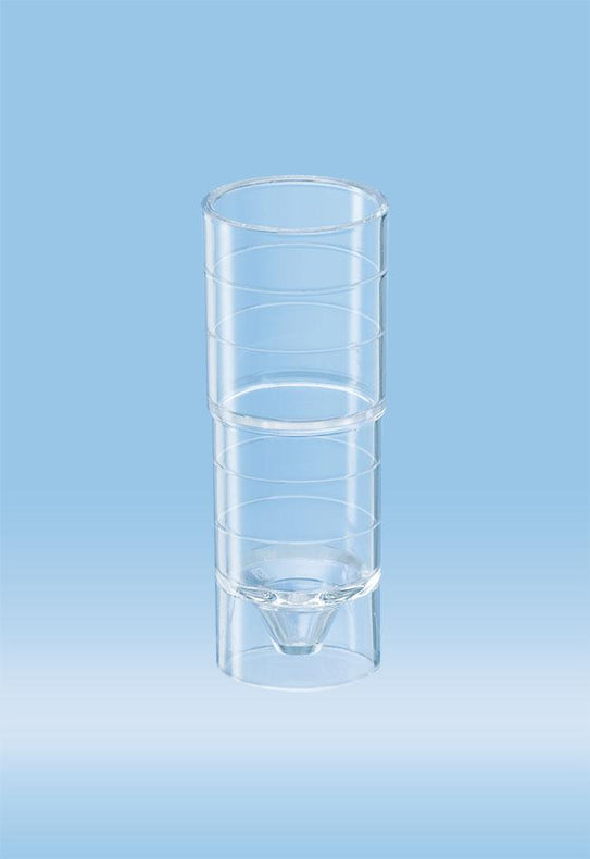 Sarstedt Autoanalyzer Sample Tube, Skirted, Conical Bottom, Polystyrene, 3.5 mL - SAR73646