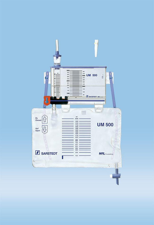 SARSTEDT INC UM500 with Urine Exchange Bag 74.5610.200 15 Each - MDL-SAR745610200