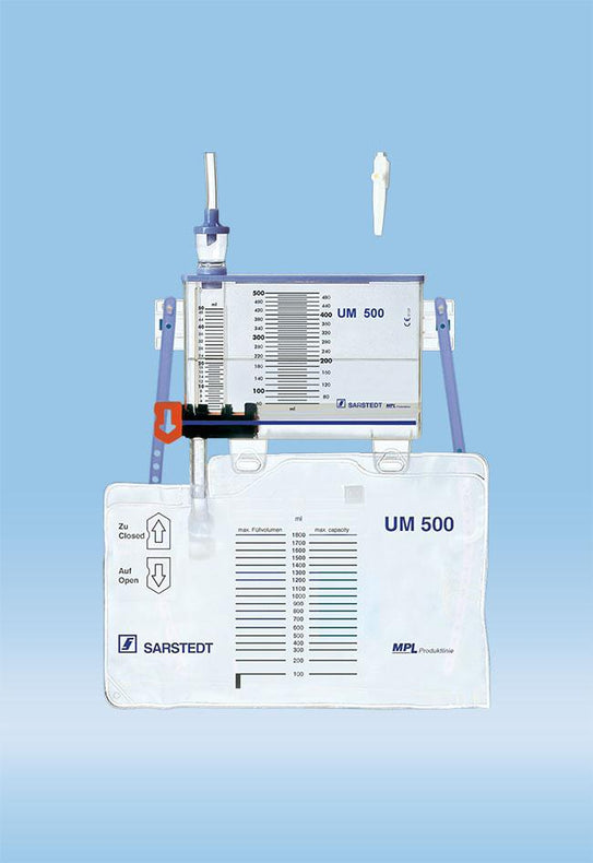 SARSTEDT INC UM500 with Urine Exchange Bag 74.5620.200 15 Each - MDL-SAR745620200