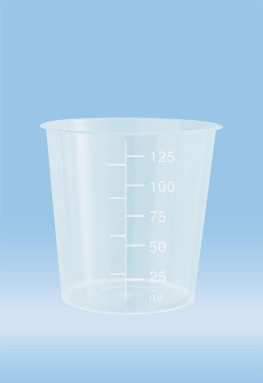 SARSTEDT INC PP Highly Transparent 125ml Container 75.1355 1000 Each - MDL-SAR751355
