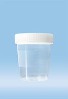 Sarstedt Disposable Containers with Cup, Urine, 100ML, Pp, Screw Cap, Grad - SAR75562005