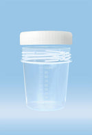 Cup, SC, Urine, 57X76MM, 100ML, and Sputum Collection Containers with Screw Caps - 75.562.300 - 250 Each