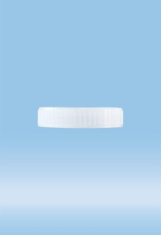 Sarstedt HD-PE Cap, Screw, Pe, for 75.563 - 76.564 - 500 Pack