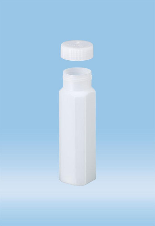 Square Mailing Containers with Enclosed Round Cap - 78.572 - 250 Each - MDL-SAR78572