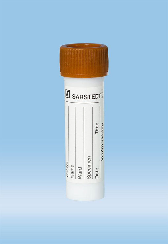 SARSTEDT INC Faeces Container With Screw Cap 80.734.401 500 Pack - MDL-SAR80734401