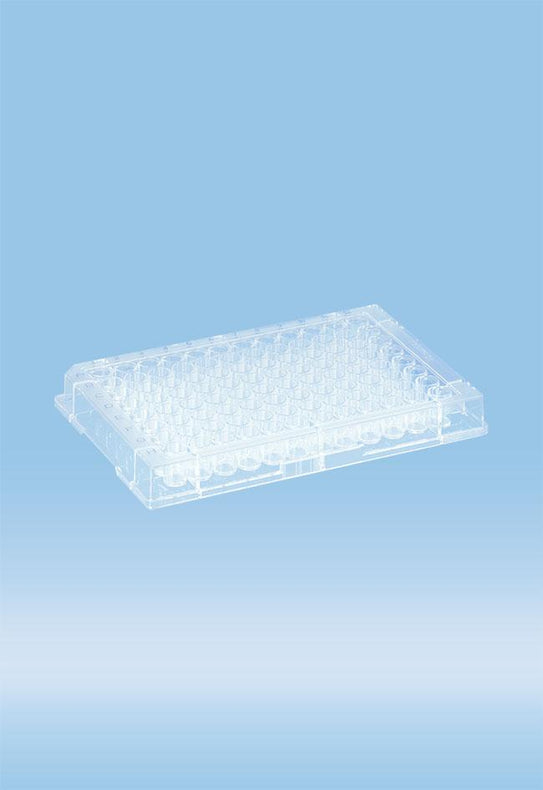 Sarstedt Medium Binding Plate, 96 Well, Elisa, Fb, High Bind, No Lid - SAR821581200