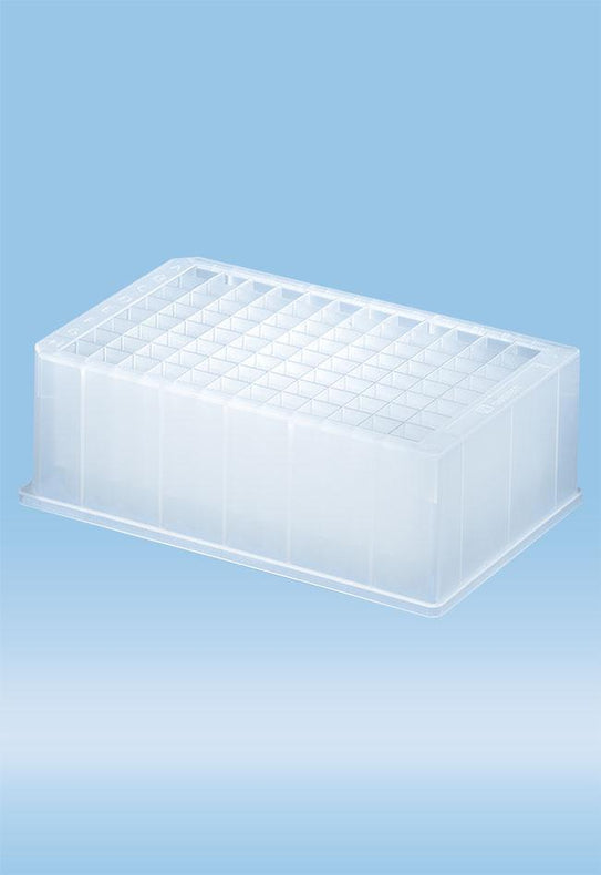 Sarstedt 96-Well Megablock 96 Well, 2.2 mL, Polypropylene - SAR821972002