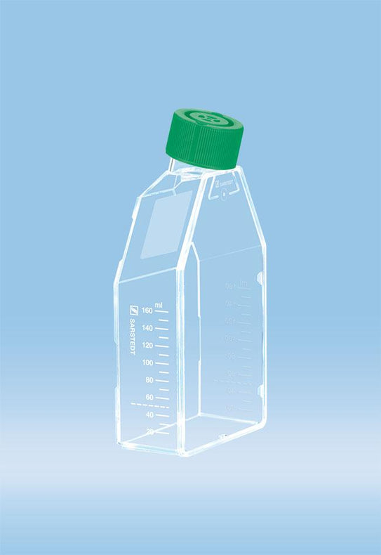 SARSTEDT INC TC Cell Culture Flasks with Cap 83.3911.500 100 Pack-MDL-SAR833911500