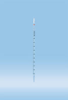 Sarstedt Clear Polystyrene Pipette Pipet, Serological, 10ML, Orange - SAR861254
