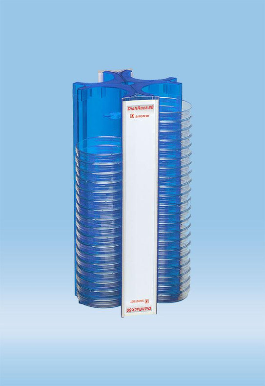 Sarstedt Inc DishRack 80 Petri Dish Holders - SAR931646003