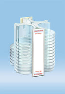 Sarstedt Holder, Petri Dish, Dishrack 50, Neutral - SAR931647