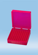 Sarstedt Storage with Box, Hinge Lid, Pp, 100 Micro Tube, Pink - SAR93877210