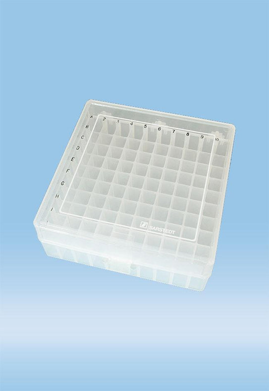 Sarstedt Inc PP Storage Box with Hinge Lid - SAR93877
