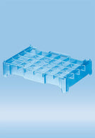 Sarstedt Work Rack Sys, Support Base & PCR Tray, Blue - SAR95988002