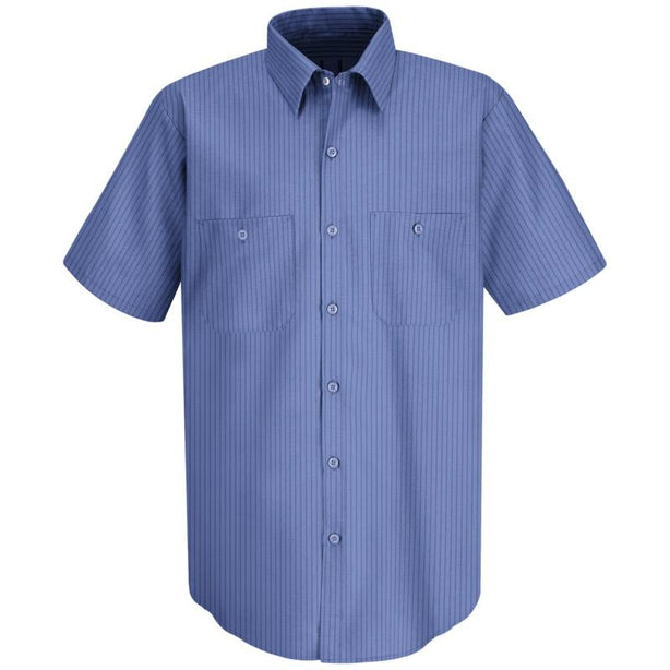 VF WORKWEAR-DIV/VF IMAGEWEAR (W) Men's Striped Work Shirts SB22BSS 1 Each - MDL-SB22BSS