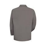 Vf Workwear-Div / Vf Imagewear (W) Long-Sleeve Long Sleeve Cotton Work Shirt, Graphite, Size L - SC30GG-RG-L - 1 Each