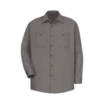 Vf Workwear-Div / Vf Imagewear (W) Long-Sleeve Long Sleeve Cotton Work Shirt, Graphite, Size L - SC30GG-RG-L - 1 Each