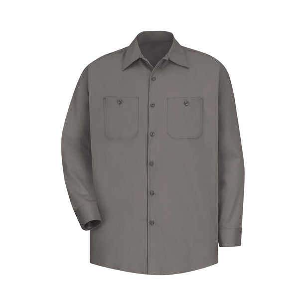 Vf Workwear-Div / Vf Imagewear (W) Long-Sleeve Long Sleeve Cotton Work Shirt, Graphite, Size L - SC30GG-RG-L - 1 Each