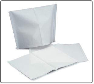 Steris Corp Polycoated Headrest Covers by Steris - SCDL3WH