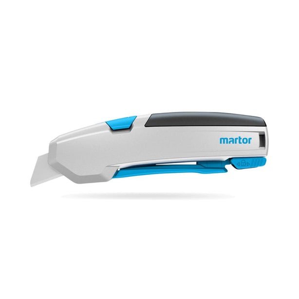 Martor USA Long Lever Safety Knife SecuPro 625 Trapezoid Blade with Rounded Tip - 625001.02 - 1 Each